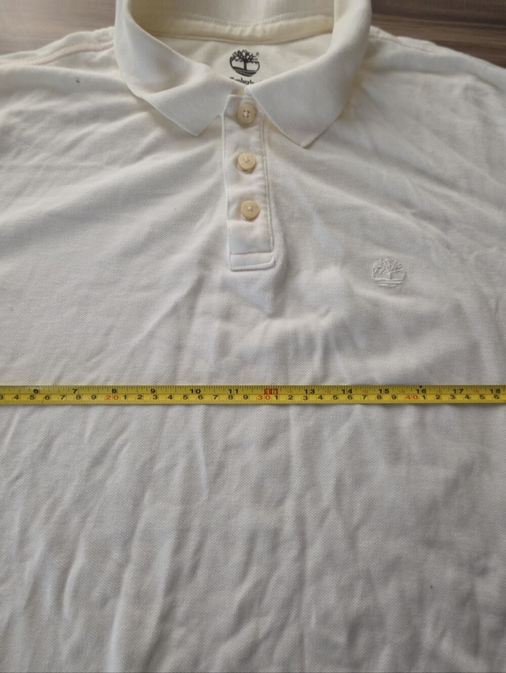Timberland White Polo Shirt - White